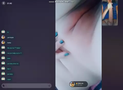 Türk Kadın Omegle İfşa Yayıncı