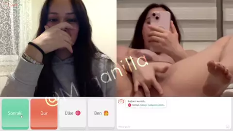 Omegle İfşa Türk Kadın Yayıncı Onlyfans