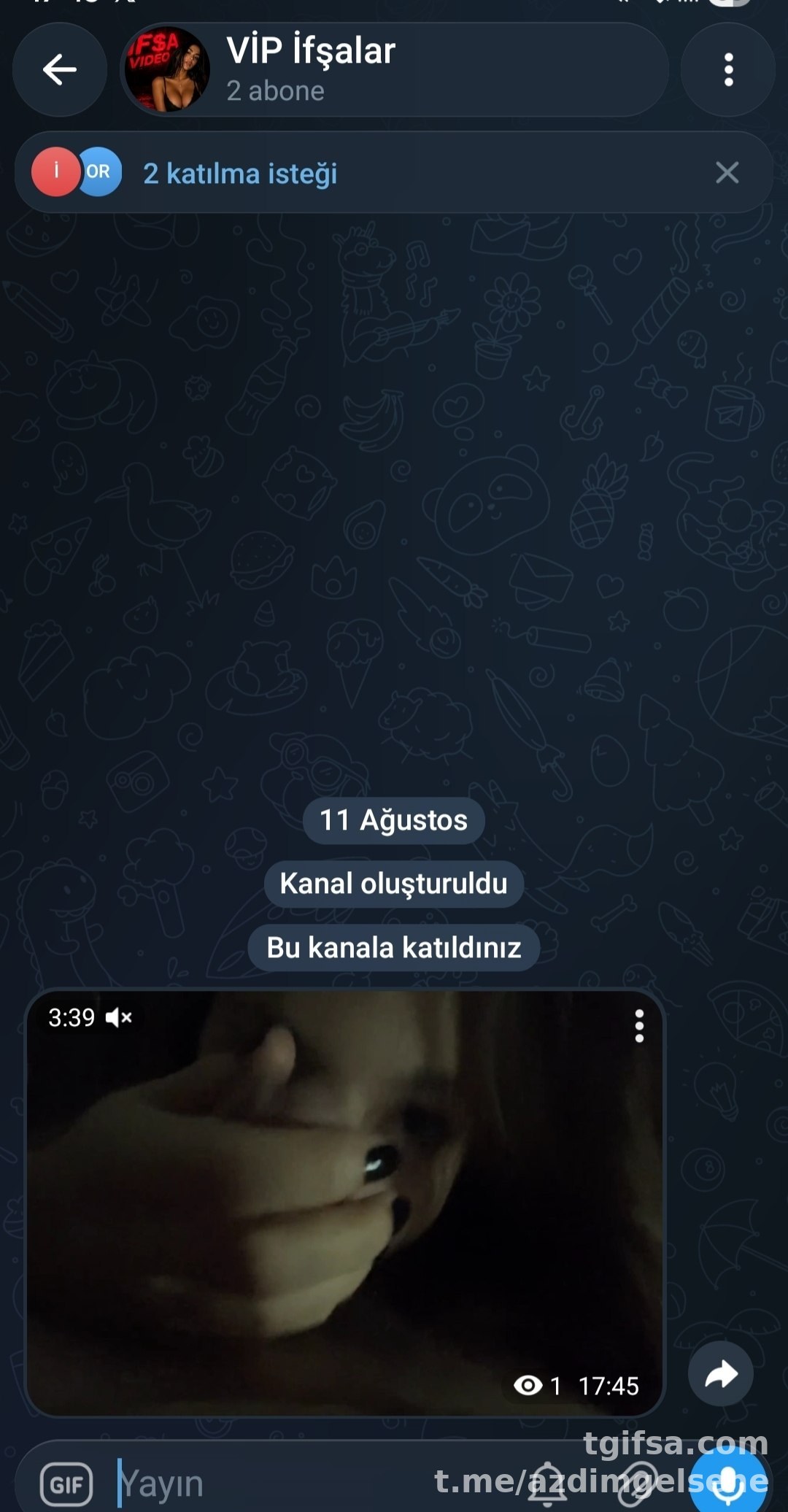 Yasak Türk Amatör İfşa Videosu #60567 – Telegram Gizli Grup